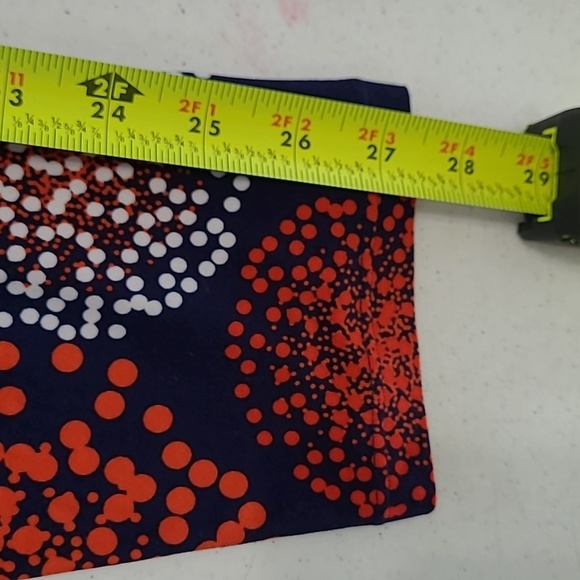 LuLaRoe Leggings with Red & Blue Fireworks size Tall & Curvy - Picture 6 of 7